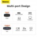 Baseus HDMI  compatible to VGA Adapter With 3 5mm Audio Jack  Micro USB Power Supply For Laptop Projector Switch PS4 TV Mi Box