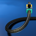 SAMZHE Cat8 SSTP Ethernet Cable Networking Nylon Braided High Speed 40Gbps 2000MHz Network Internet Cord