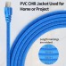 AMPCOM 100M Category 5e Network Cable Cat5e Unshielded Network Cable Computer Broadband Lan Cable