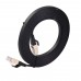 CAT8  2 Double Shielded CAT8 Flat Network LAN Cable  Length  3m