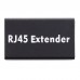 RJ45 Aluminum Alloy Expansion Head Extender  Black